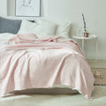 Decorative Bed Throw Blankets Scandinavian Style Muslin Gauze Bedspreads On The Beds Sofa Covers Couple Bedding Quilt 200*230cm