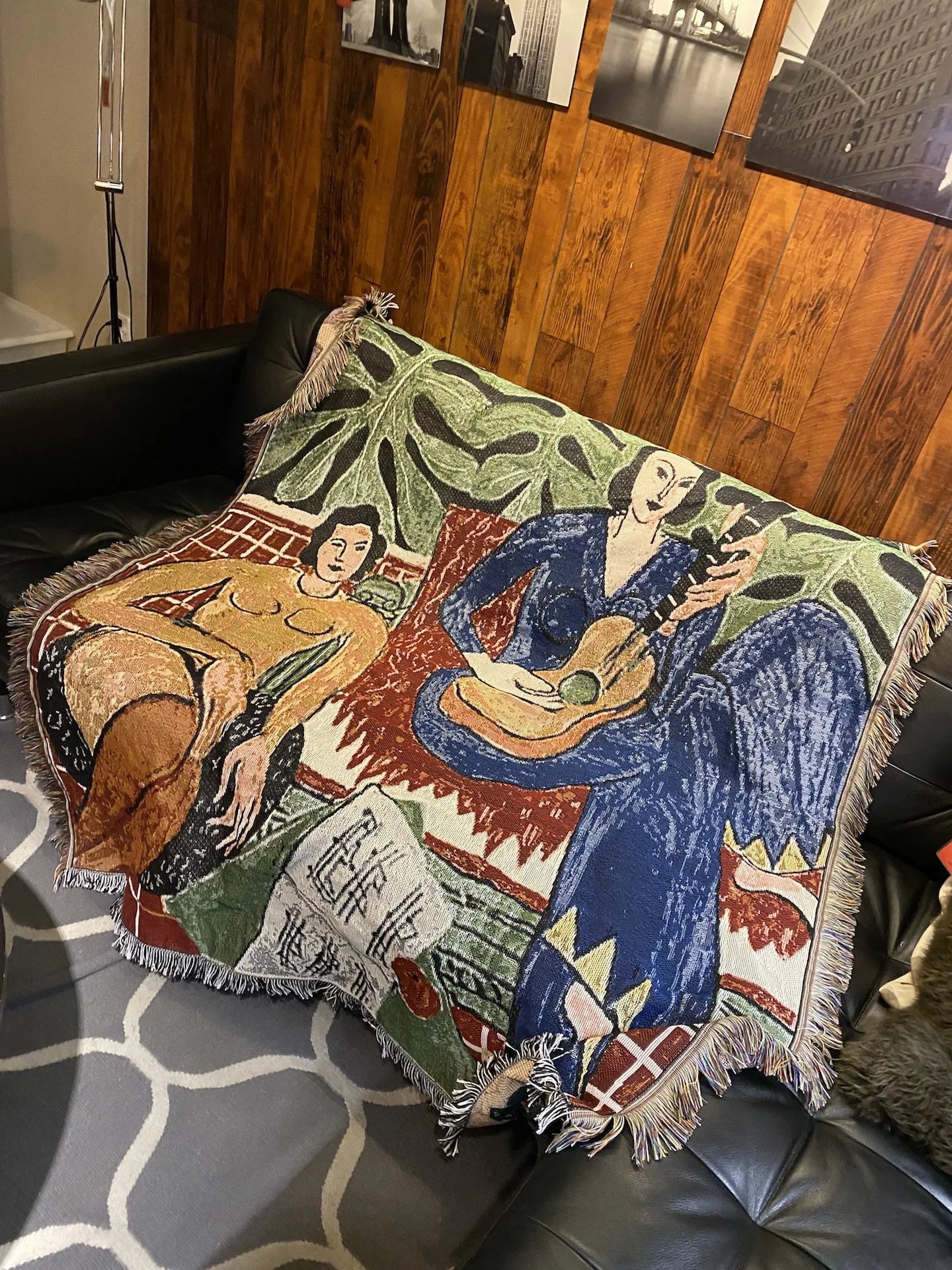 Casual Blankets Bed Decoration Woman Henri Matisse Carpet Sofa Sofa Blanket Throw Blankets Leisure Rug Single Tapestry drop ship