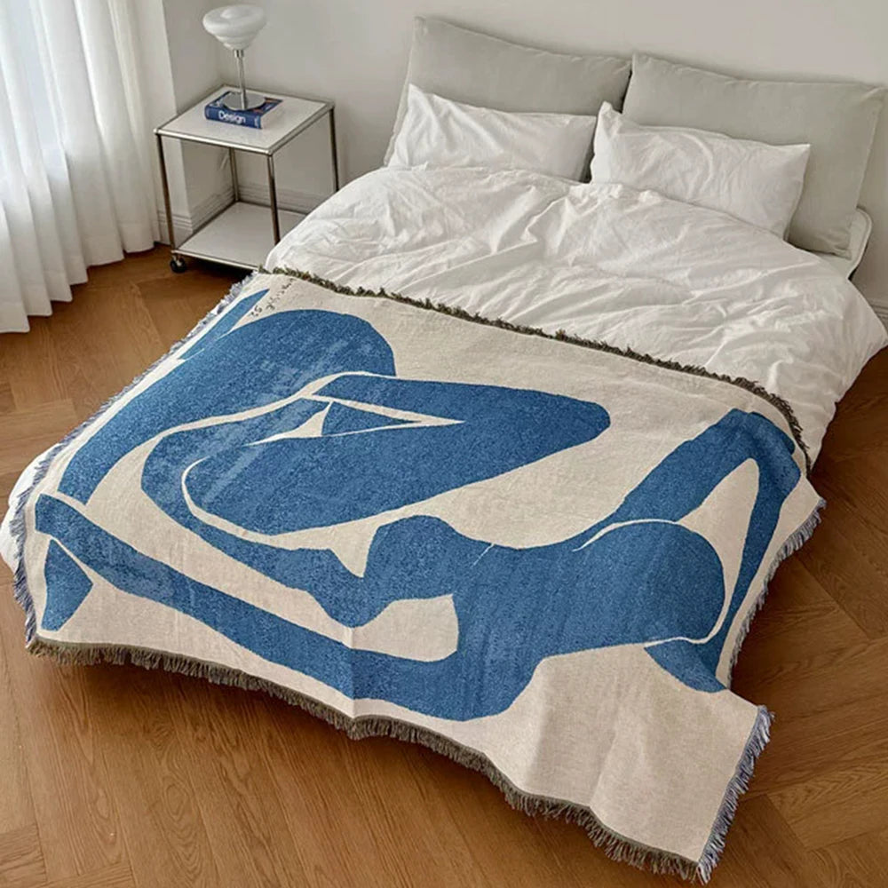 Casual Blankets Bed Decoration Woman Henri Matisse Carpet Sofa Sofa Blanket Throw Blankets Leisure Rug Single Tapestry drop ship