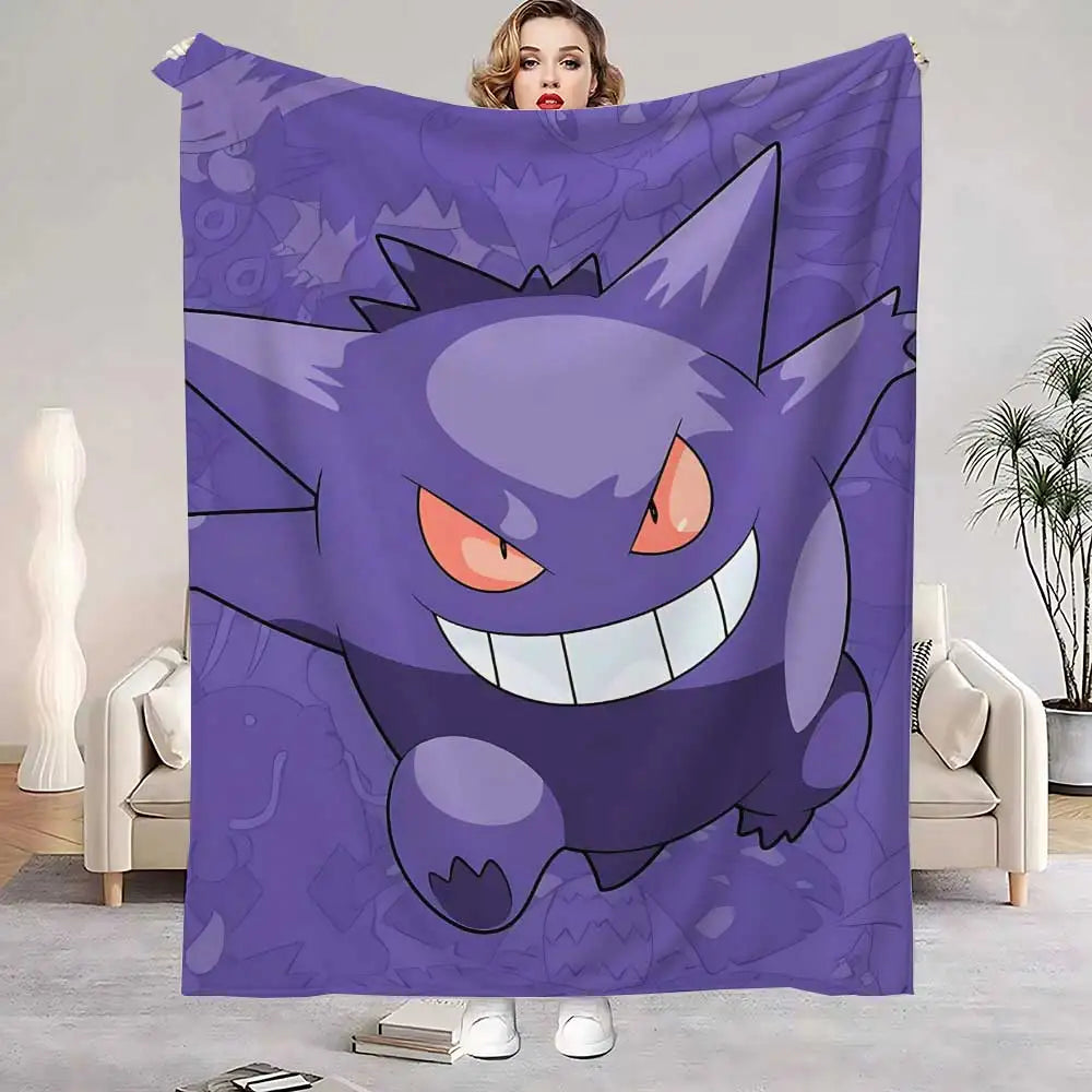 Decorative Sofa Blankets for Bed Kawaii G-Gengars Bedroom Decoration Shaggy Throw Blanket Nordic Home Bedspread the Warm Winter