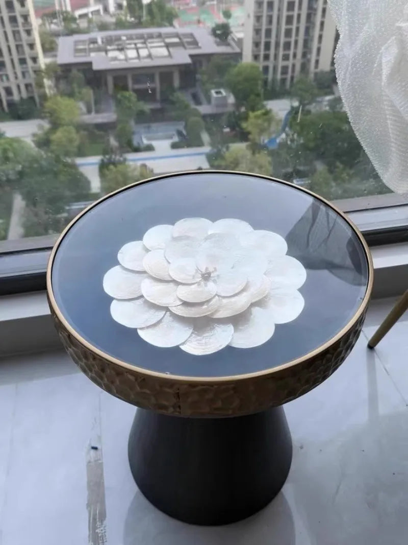 Modern Round Coffee Tables Center Living Room Hall Corner Coffee Tables Bedroom Luxury Decoration Side Table Nordic Designer