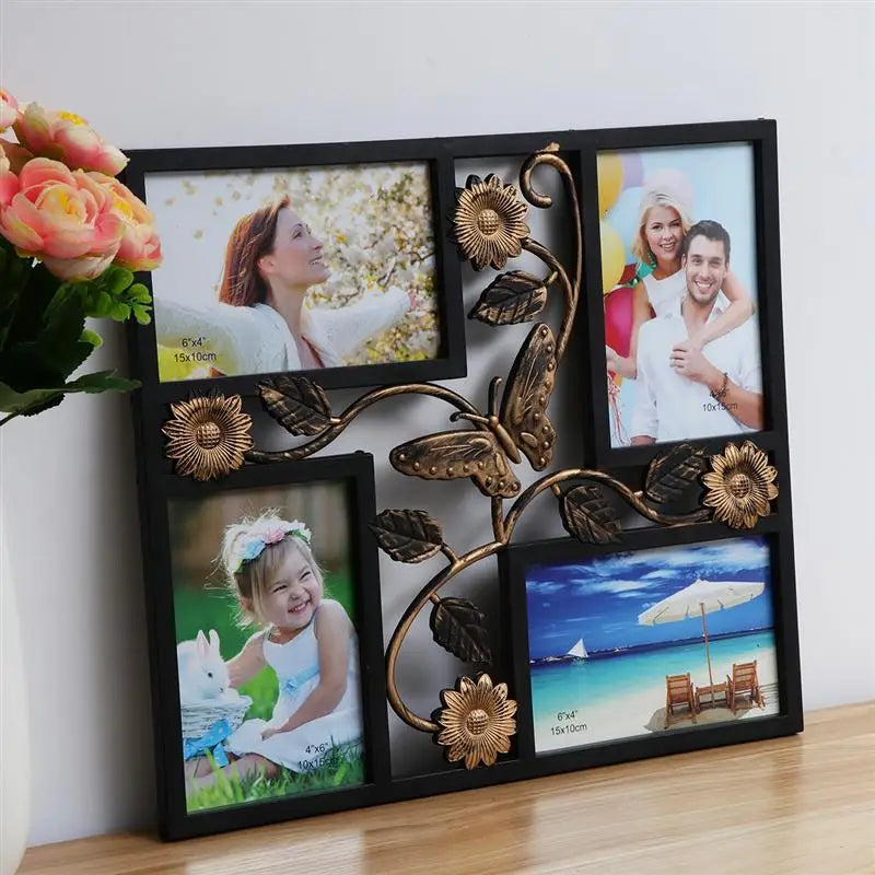 4 Wall Decor Photo Frame Opening Picture Frames Collage Display Pictures u Photo Collage Frame Picture Frame Collage