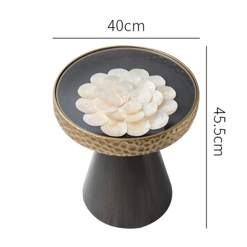 Modern Round Coffee Tables Center Living Room Hall Corner Coffee Tables Bedroom Luxury Decoration Side Table Nordic Designer