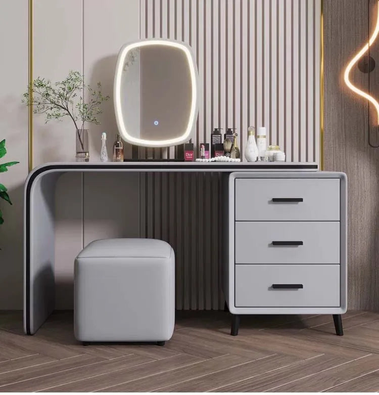 Home Furniture High Quality Dressing Table Modern Luxury Makeup Table Bedroom Minimalist Storage Integrated Dressing Table