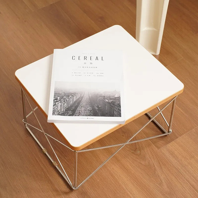 Coffee Table Ins Scandinavian Small Household Sofa Corner Table Living Room Antique Side Table White Household Small Table