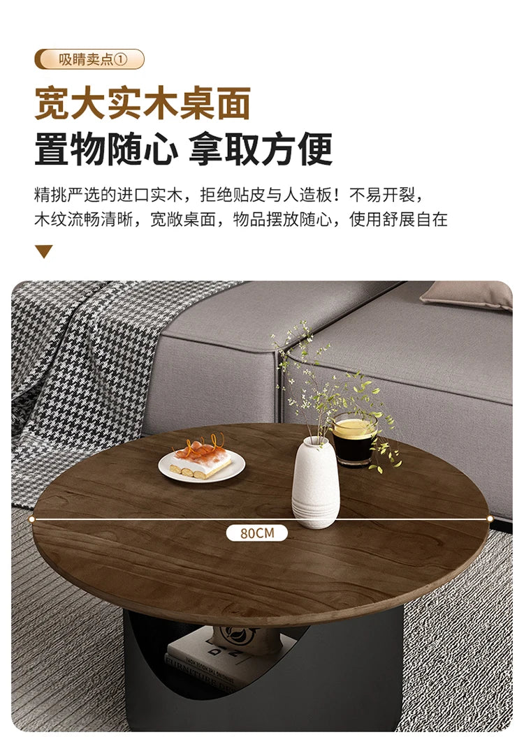 Cute Modern Coffee Table Luxury Living Room Retro Side Table Decoratio Aesthetic Mesas De Centro Pra Sala Furniture Home