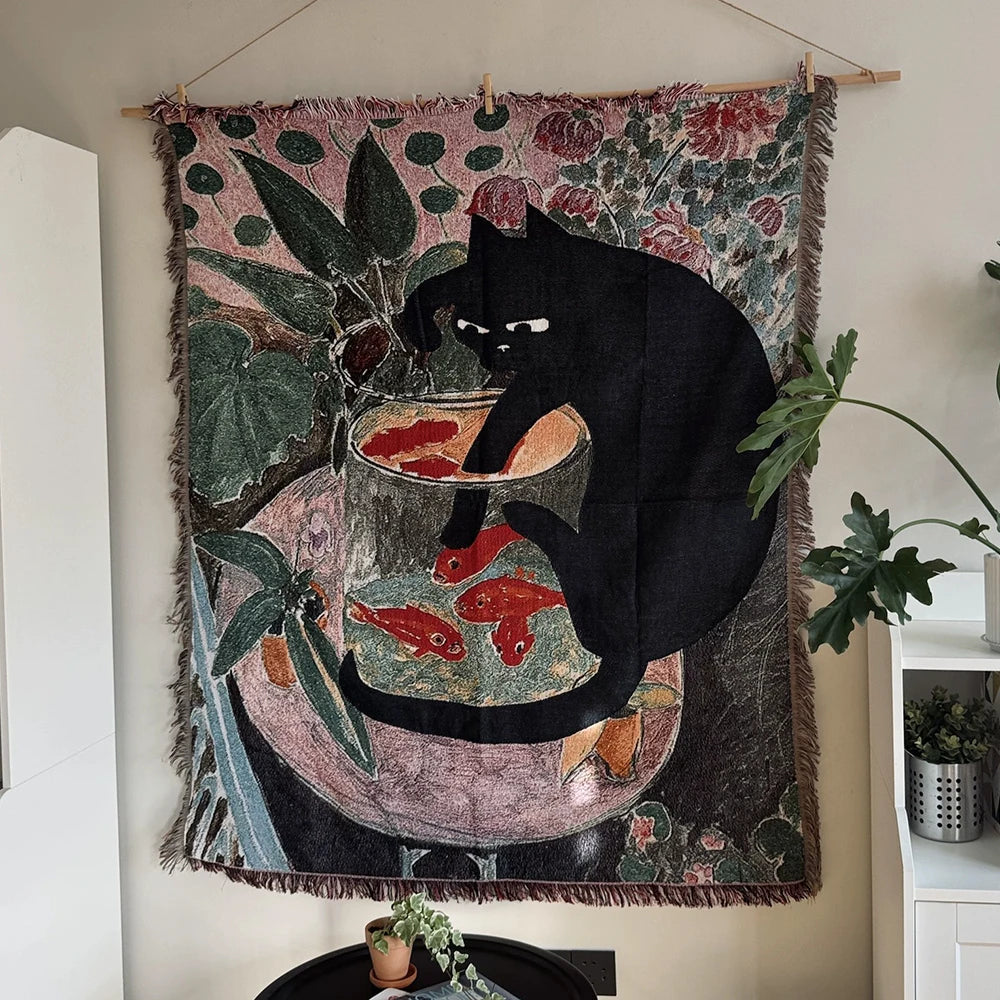 Casual Blankets Bed Decoration Woman Henri Matisse Carpet Sofa Sofa Blanket Throw Blankets Leisure Rug Single Tapestry drop ship