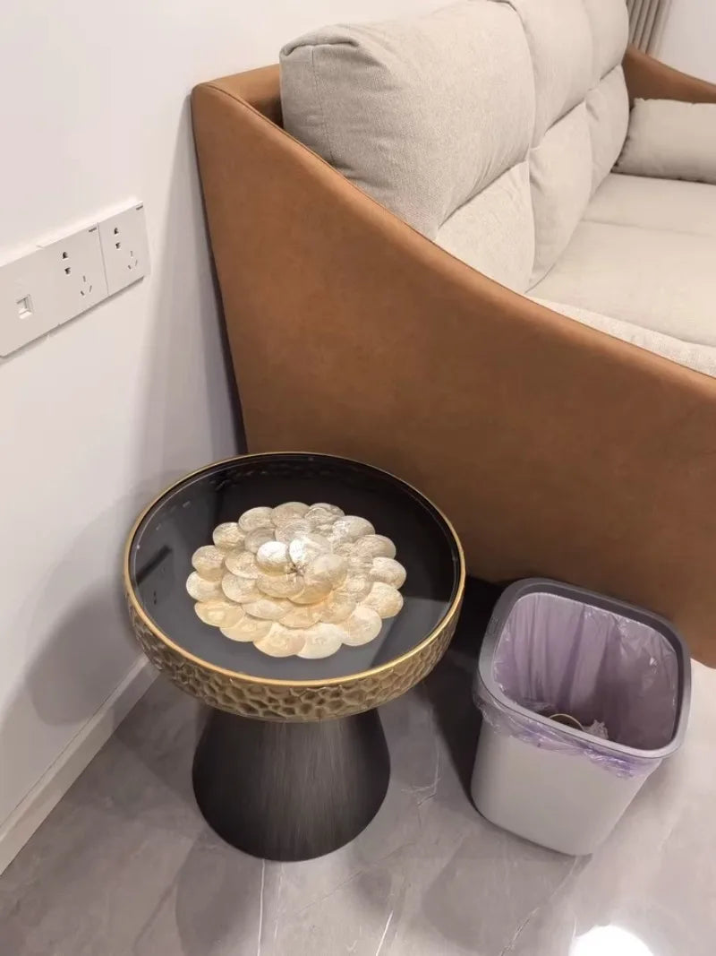 Modern Round Coffee Tables Center Living Room Hall Corner Coffee Tables Bedroom Luxury Decoration Side Table Nordic Designer