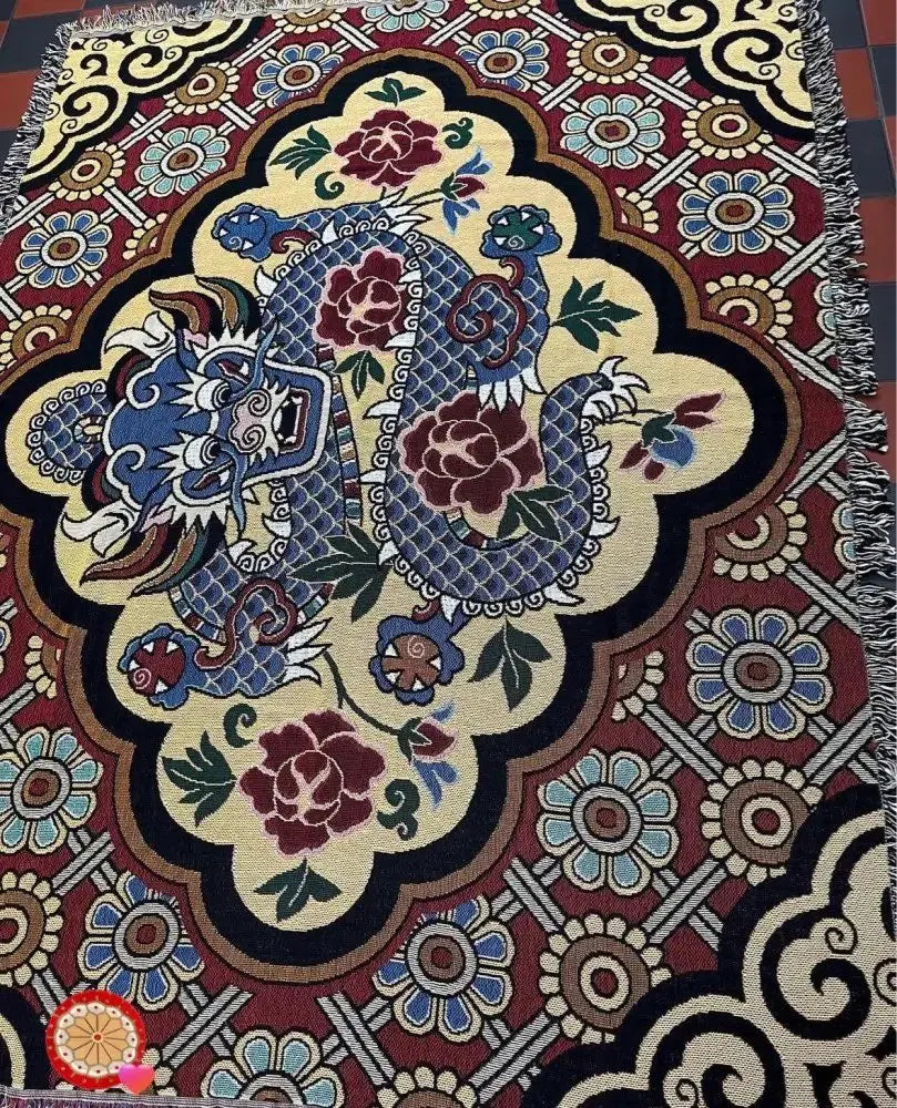 Custom blanket tapestry, Customized jacquard decorative tapestry cotton thread blanket sofa blanket office nap cover blanket