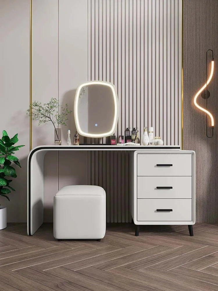 Home Furniture High Quality Dressing Table Modern Luxury Makeup Table Bedroom Minimalist Storage Integrated Dressing Table