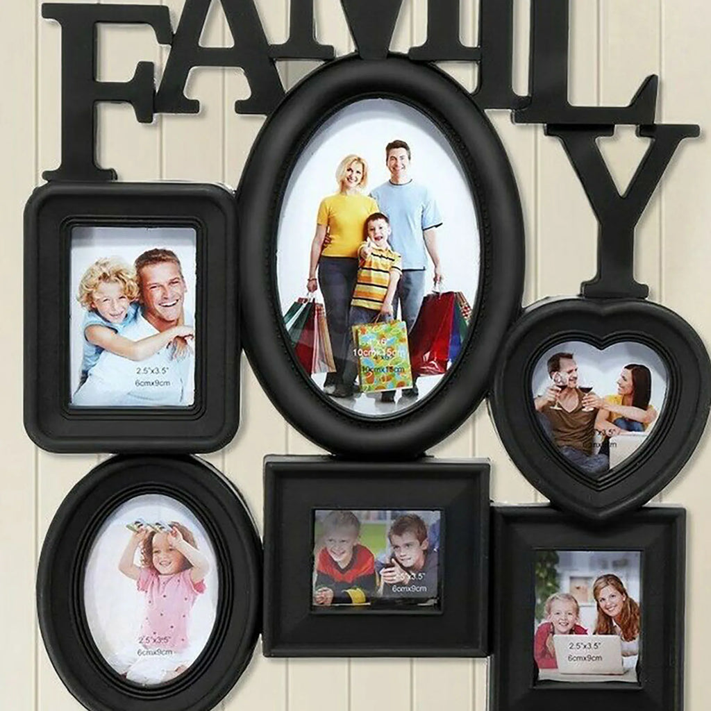 30*37cm Family Photo Frames Wall Hanging  Easy Installation Modern Minimalist Frame for Photo Picture Display Use