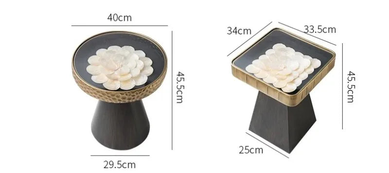 Modern Round Coffee Tables Center Living Room Hall Corner Coffee Tables Bedroom Luxury Decoration Side Table Nordic Designer