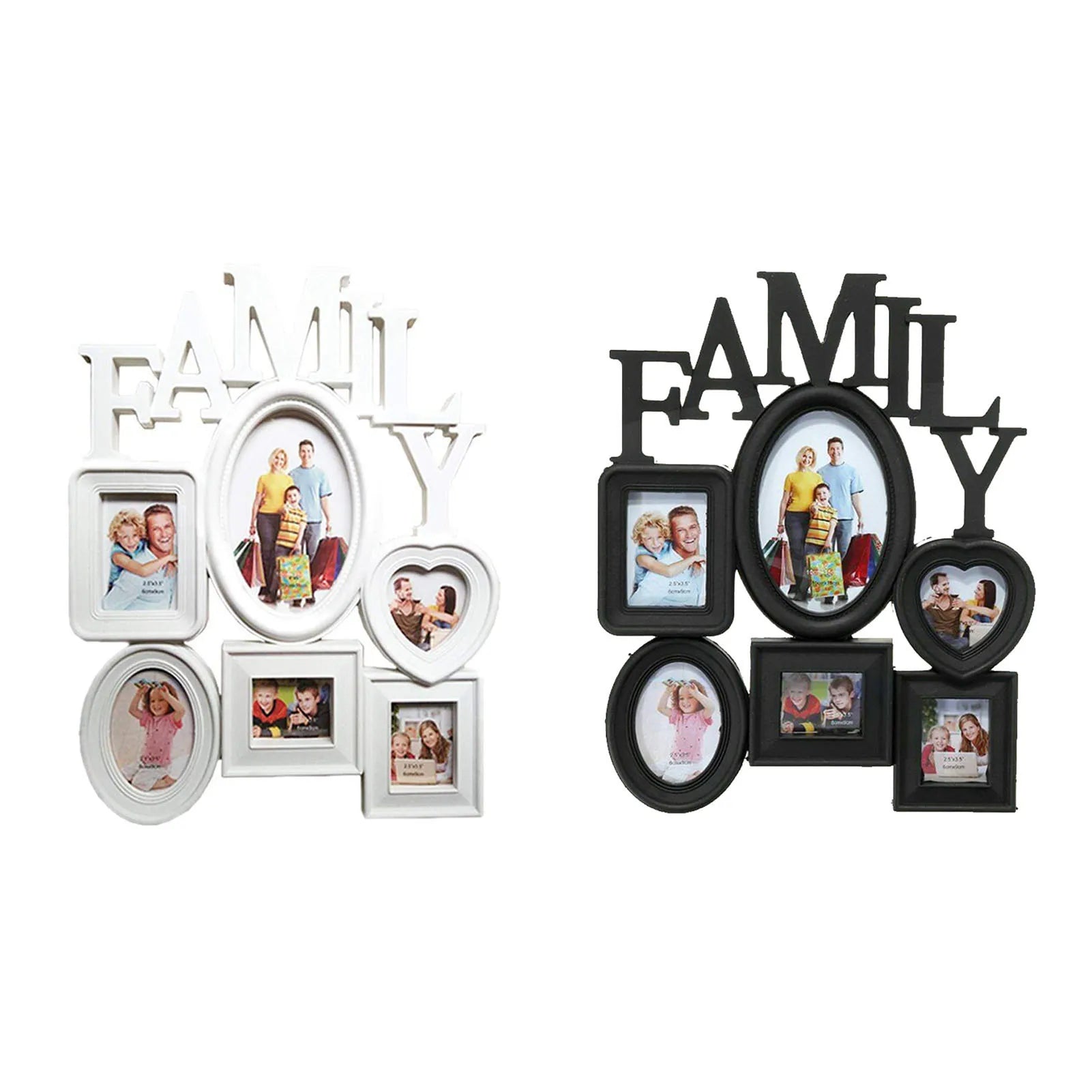 30*37cm Family Photo Frames Wall Hanging  Easy Installation Modern Minimalist Frame for Photo Picture Display Use