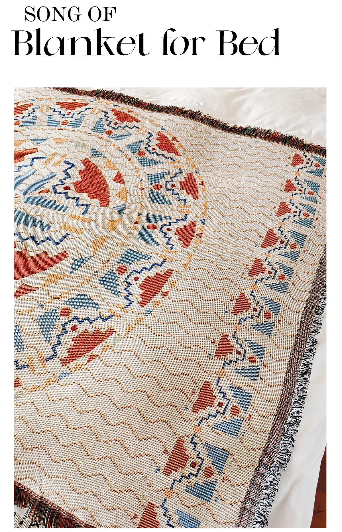 Bohemian Theme Throw Blanket for Home Decor and Outdoor Activities Bed Plaid Blankets & Throws Sofa Bedspread, Sofa cover