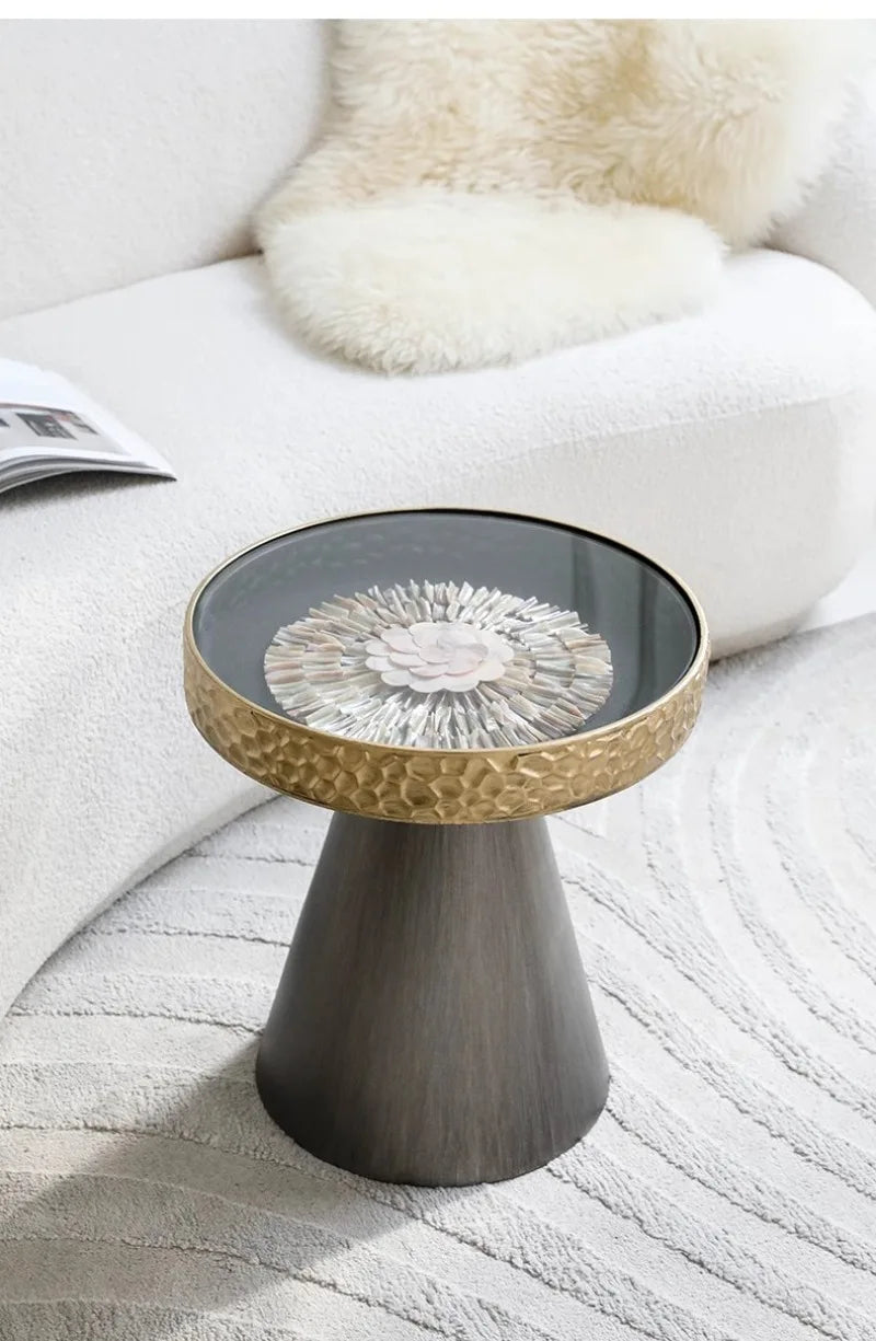 Modern Round Coffee Tables Center Living Room Hall Corner Coffee Tables Bedroom Luxury Decoration Side Table Nordic Designer