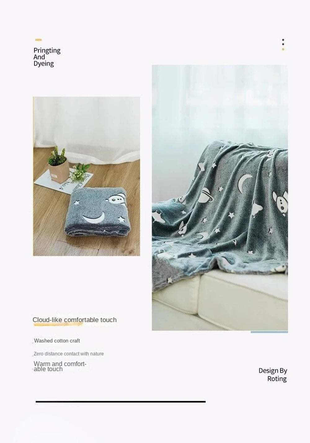 Decorative Sofa Blankets for Bed Kawaii G-Gengars Bedroom Decoration Shaggy Throw Blanket Nordic Home Bedspread the Warm Winter