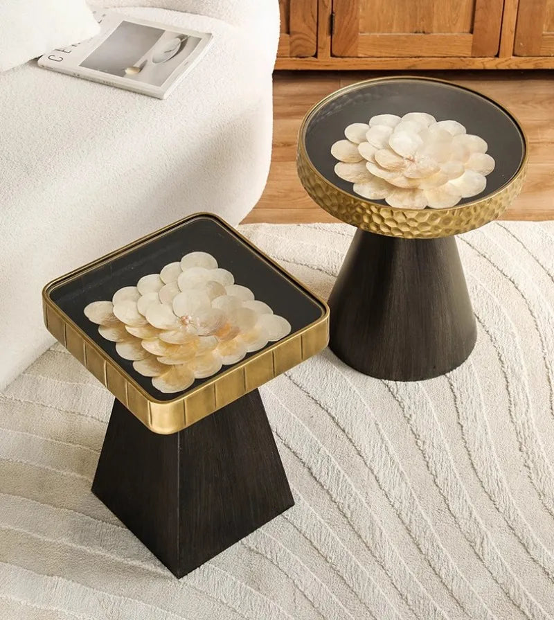 Modern Round Coffee Tables Center Living Room Hall Corner Coffee Tables Bedroom Luxury Decoration Side Table Nordic Designer