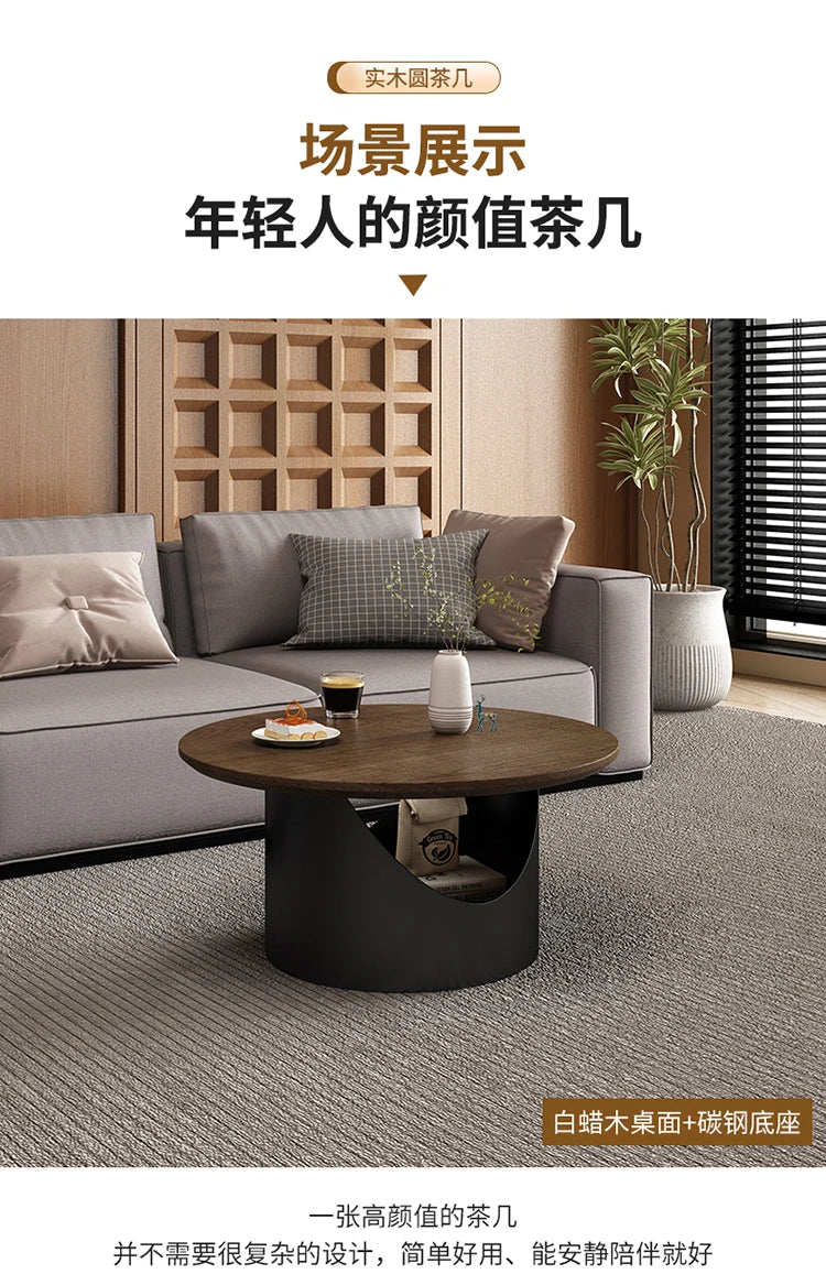 Cute Modern Coffee Table Luxury Living Room Retro Side Table Decoratio Aesthetic Mesas De Centro Pra Sala Furniture Home
