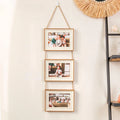 Collage Picture Frames,Hanging Photo Frame Set Display Vertical 5/6/7/8 inch Pictures Photo Postcard for Home Office Wall Decor