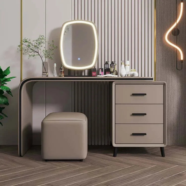 Home Furniture High Quality Dressing Table Modern Luxury Makeup Table Bedroom Minimalist Storage Integrated Dressing Table