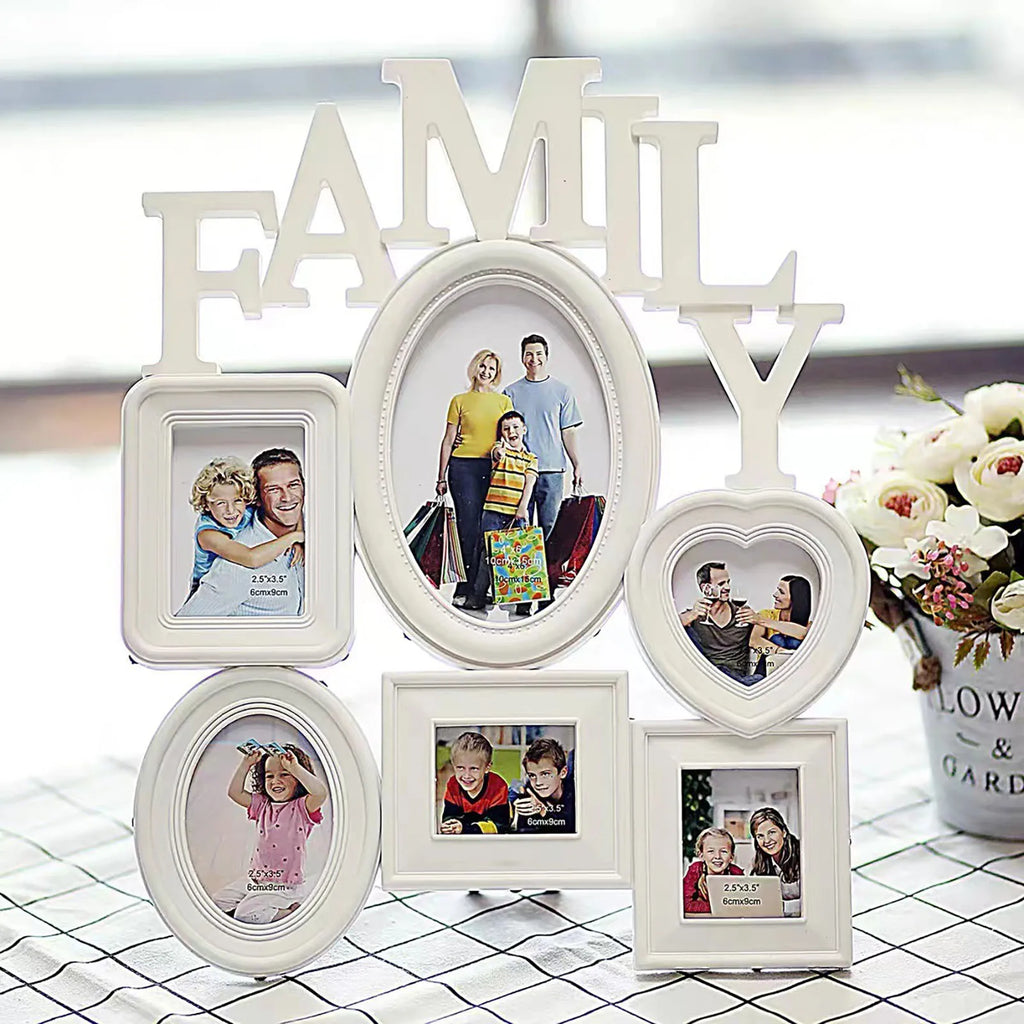 30*37cm Family Photo Frames Wall Hanging  Easy Installation Modern Minimalist Frame for Photo Picture Display Use