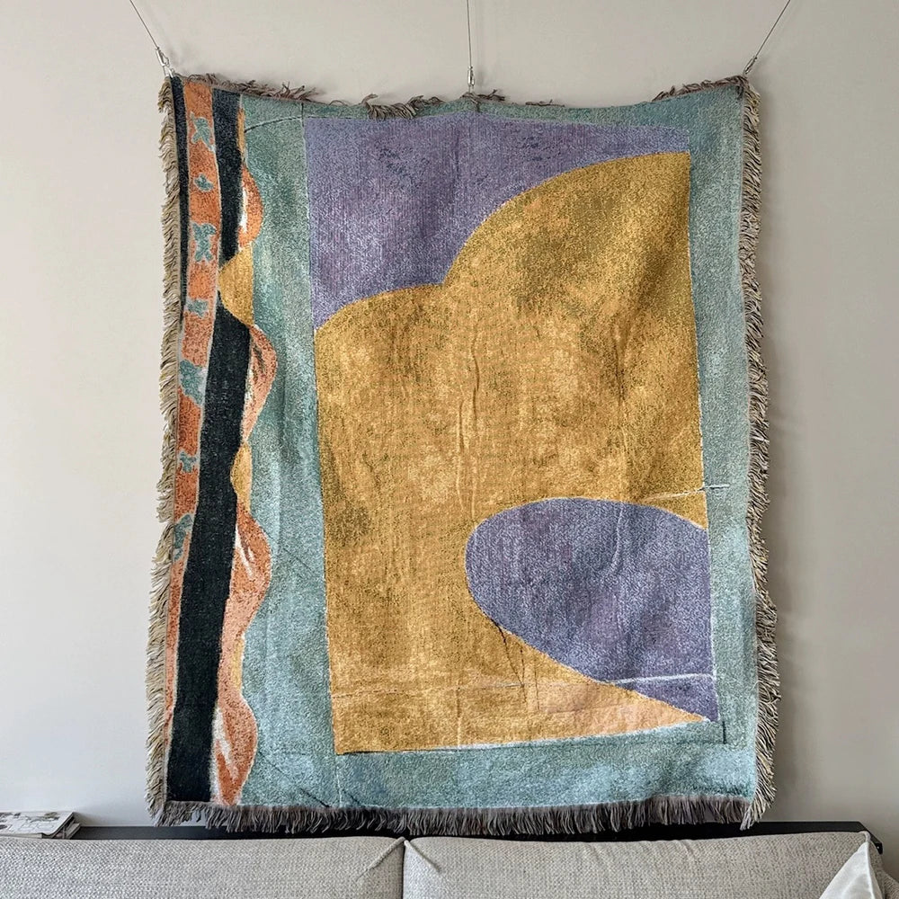 Casual Blankets Bed Decoration Woman Henri Matisse Carpet Sofa Sofa Blanket Throw Blankets Leisure Rug Single Tapestry drop ship