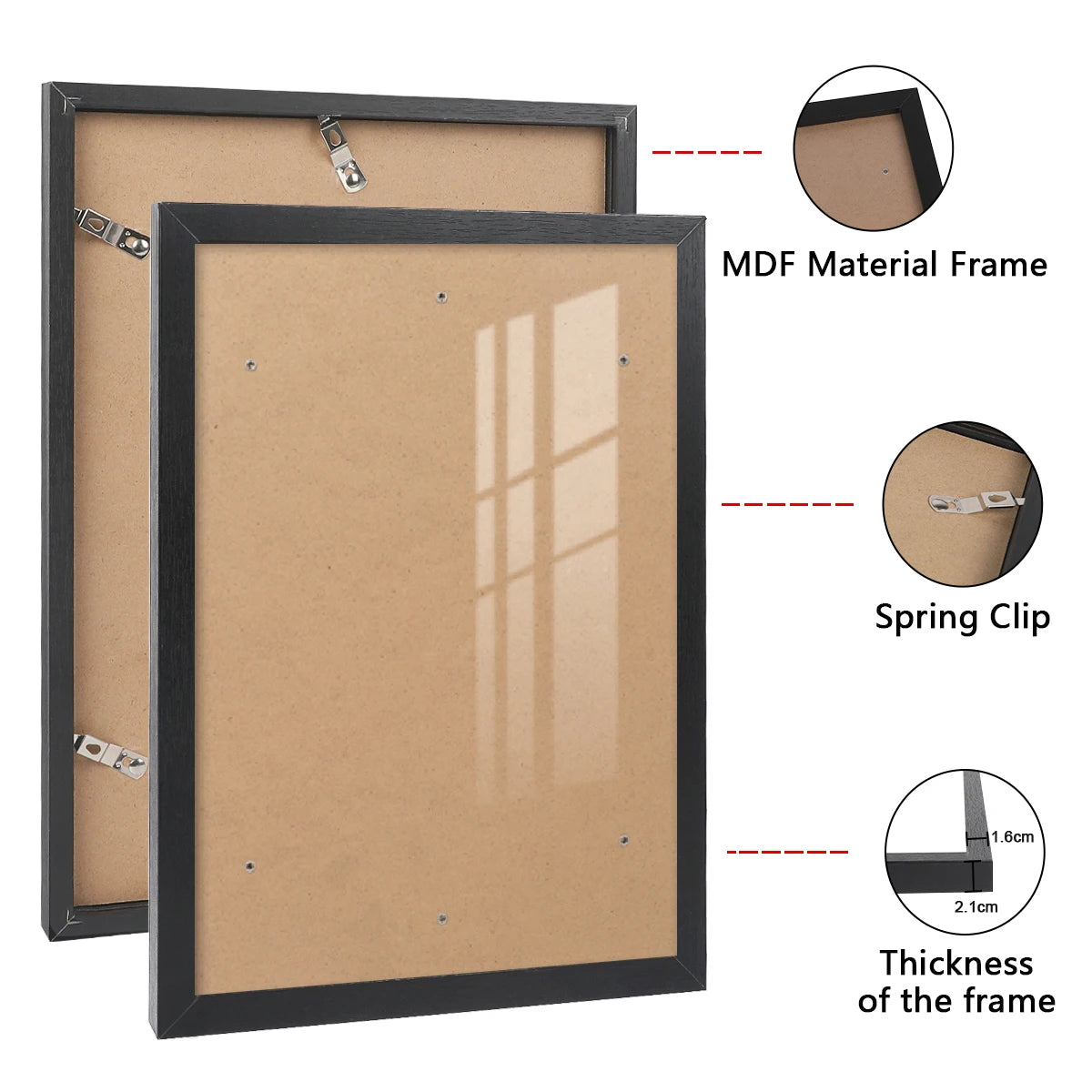 1pc wall gallery photo frame 21x30cm 30X40cm photo frame desktop or wall installation frame photo commemorative gift decoration