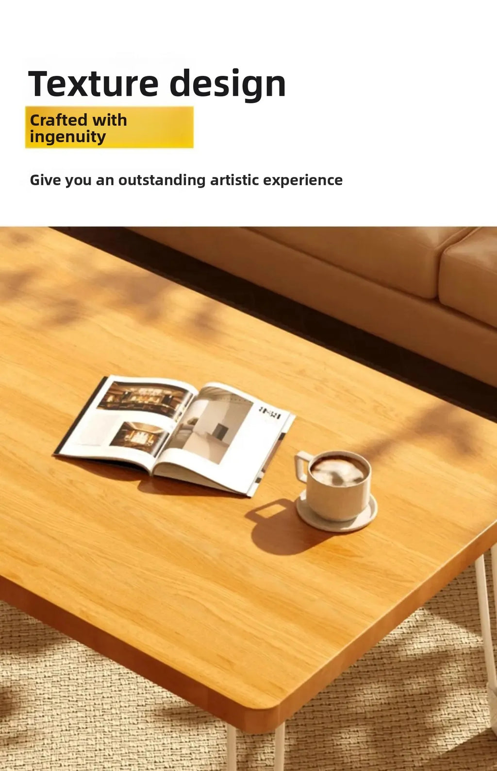 Modern Simple Foldable Dining Table Home Living Room Portable Rectangular Study Table for Small Apartment Bedroom Balcony