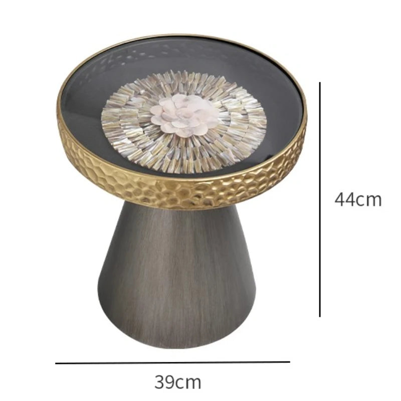Modern Round Coffee Tables Center Living Room Hall Corner Coffee Tables Bedroom Luxury Decoration Side Table Nordic Designer