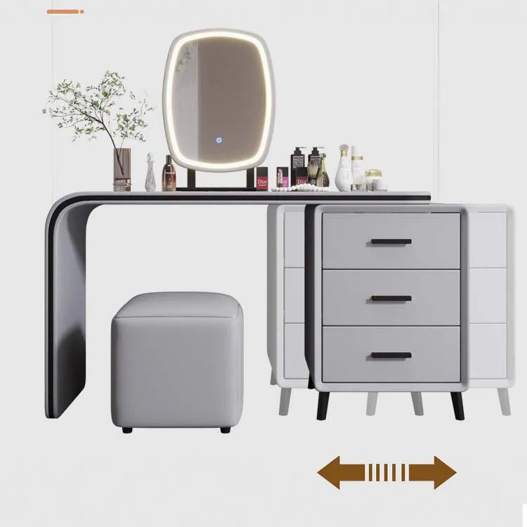 Home Furniture High Quality Dressing Table Modern Luxury Makeup Table Bedroom Minimalist Storage Integrated Dressing Table