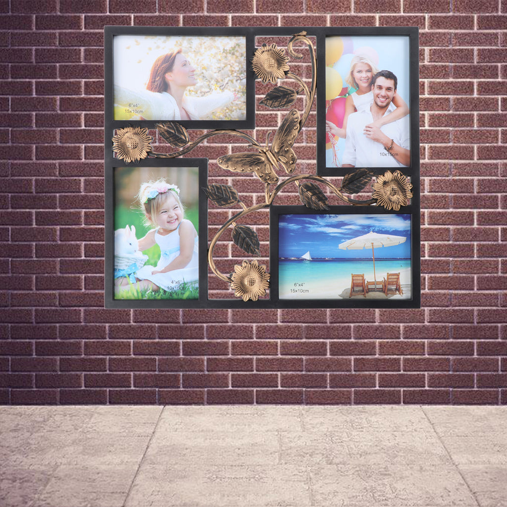 4 Wall Decor Photo Frame Opening Picture Frames Collage Display Pictures u Photo Collage Frame Picture Frame Collage